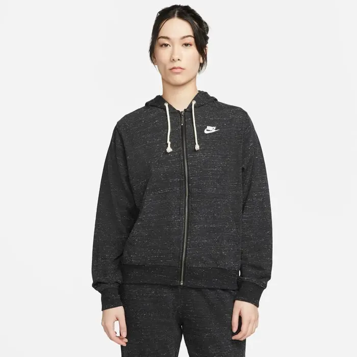 DM6386-010 | W NSW GYM VNTG EASY FZ HOODIE