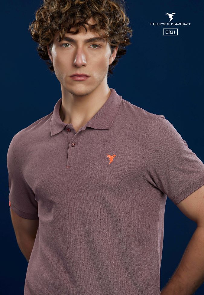 OR21/9-1 | TECHNOSPORT MENS BASIC POLO MELANGE