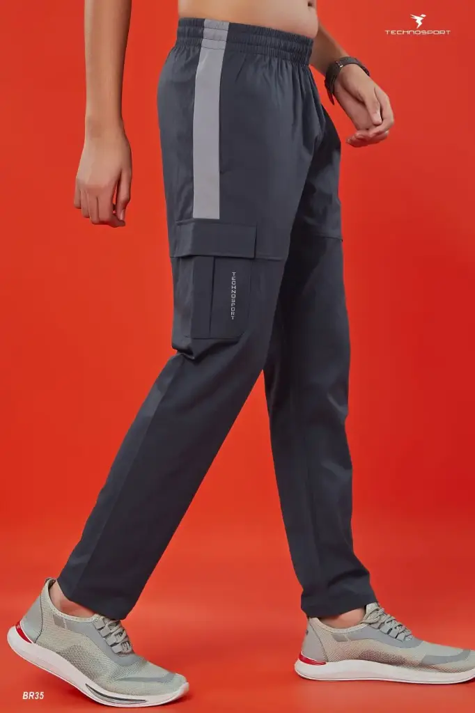BR35-5 | TECHNOSPORT BOYS BASIC CARGO JOGGERS