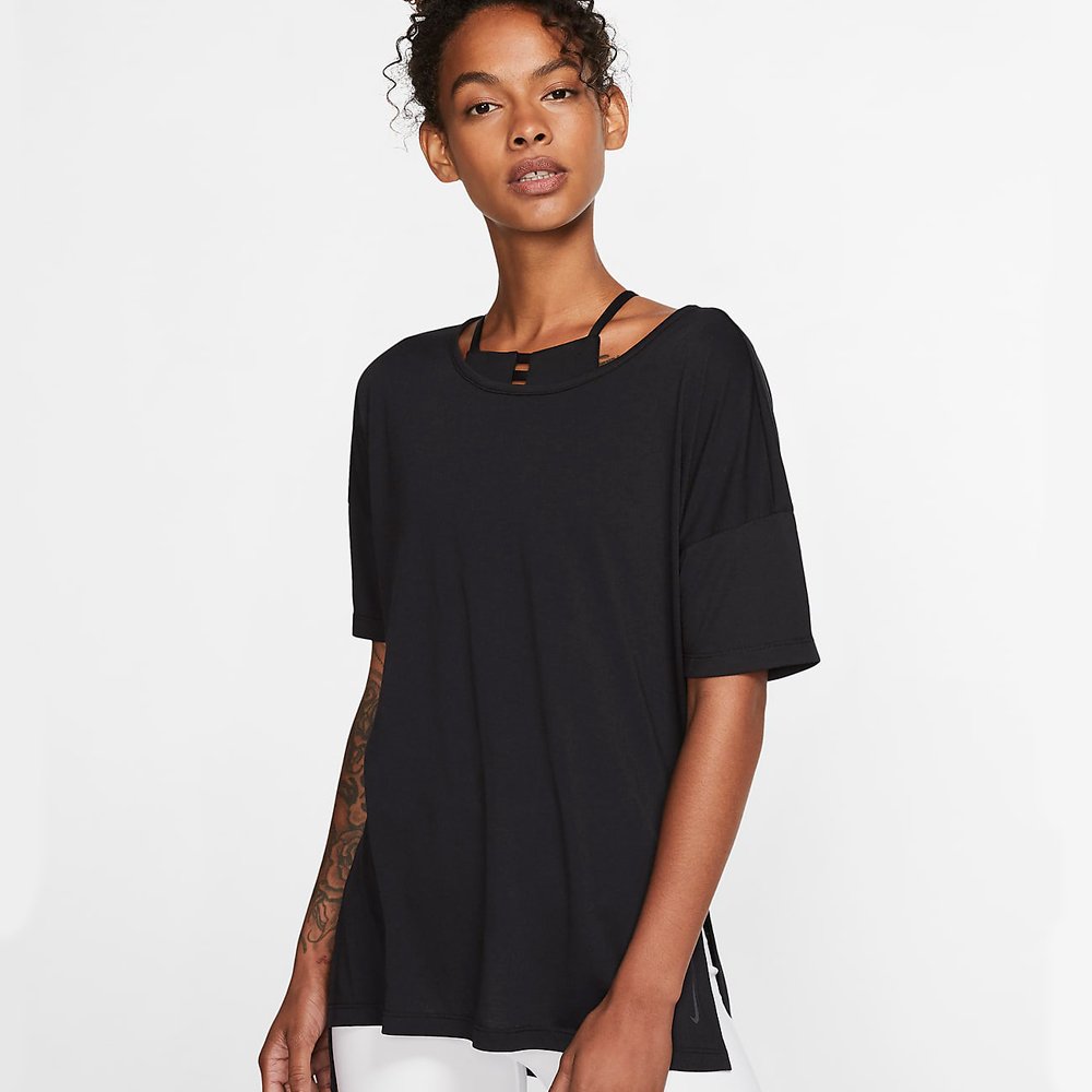 CJ9326-010 | NIKE NY DRI-FIT LAYER SS TOP