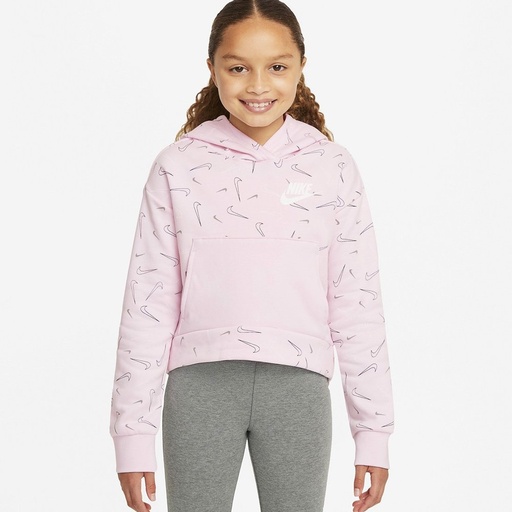 DD7377-663 | NIKE HOODIE SWOOSHFETTI ROSE
