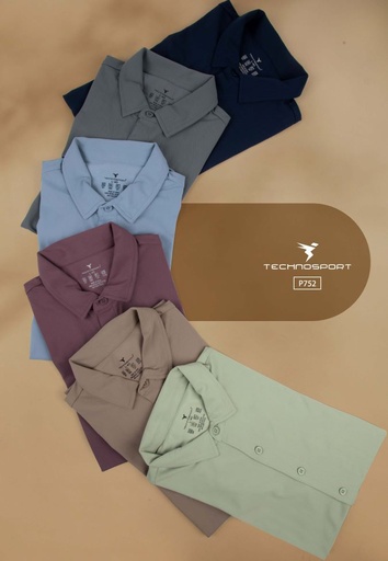 P752/2-3 | TECHNOSPORT MENS BASIC SHIRT H/S