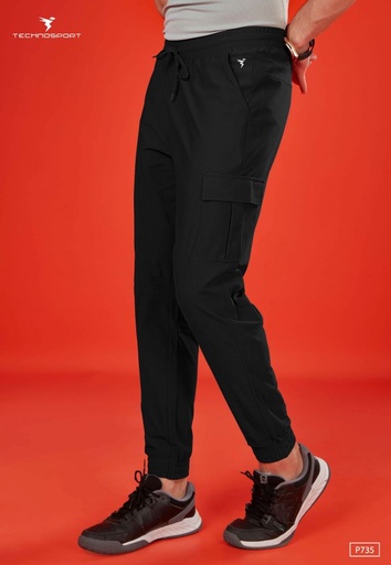 P735/4-3 | TECHNOSPORT MENS BASIC CARGO JOGGERS