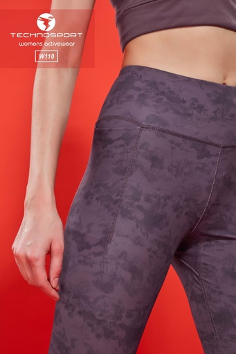 W110/4-6 | TECHNOSPORT WOMENS DIGITAL PRINT TIGHTS