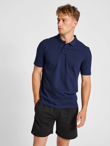 215113-7026 | HUMMEL RED CLASSIC POLO